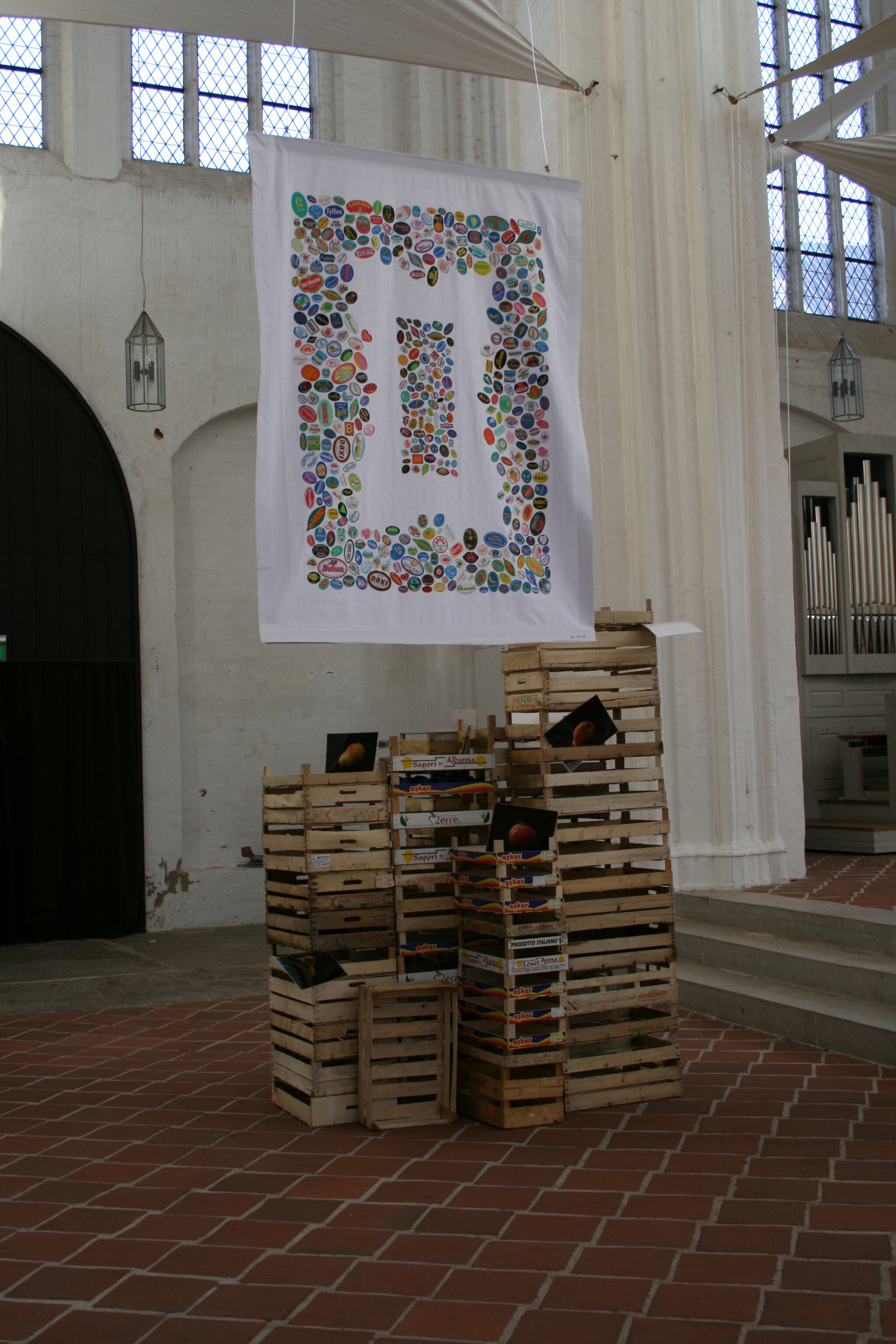 FLUXUS & Fotografie, 
Ann Noël and Anja Teske, St. Petri zu Lübeck, Lübeck, 2011