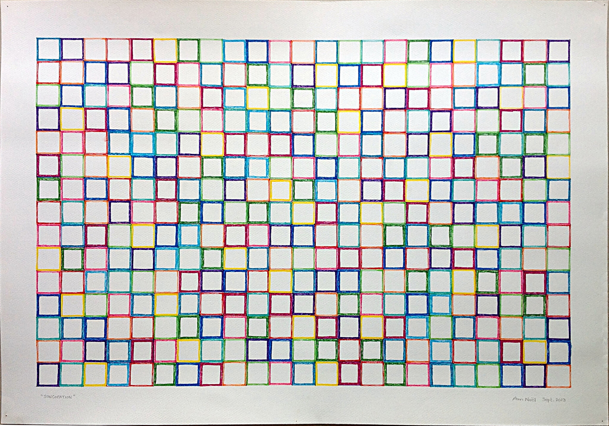 Ann Noël, SYNCOPATION, 2013