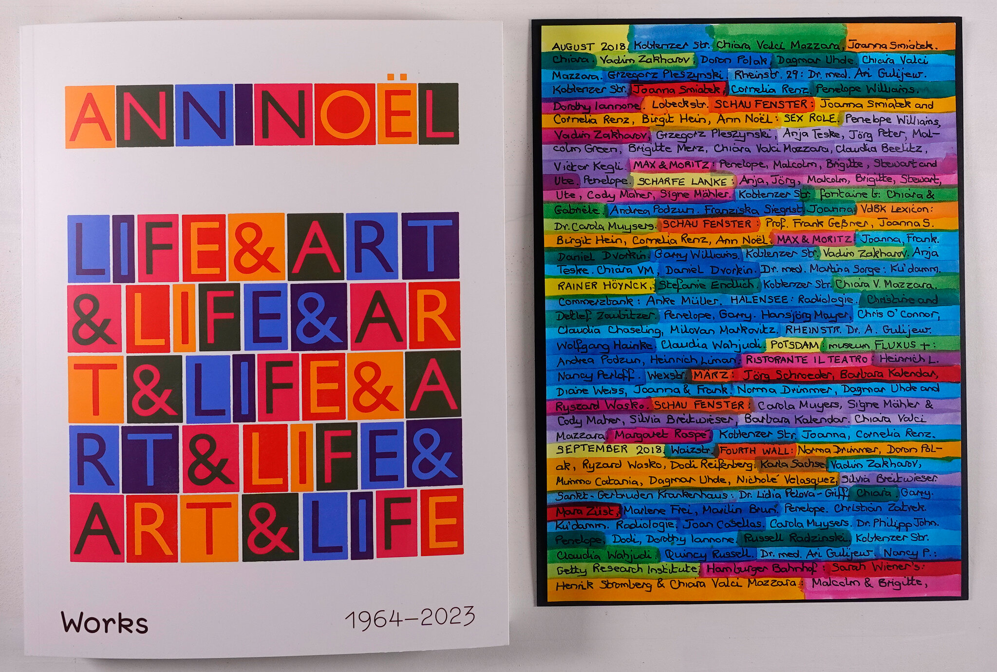 Ann Noël, ANN NOEL, LIFE & ART ART & LIFE, Works 1964-2023, 2023