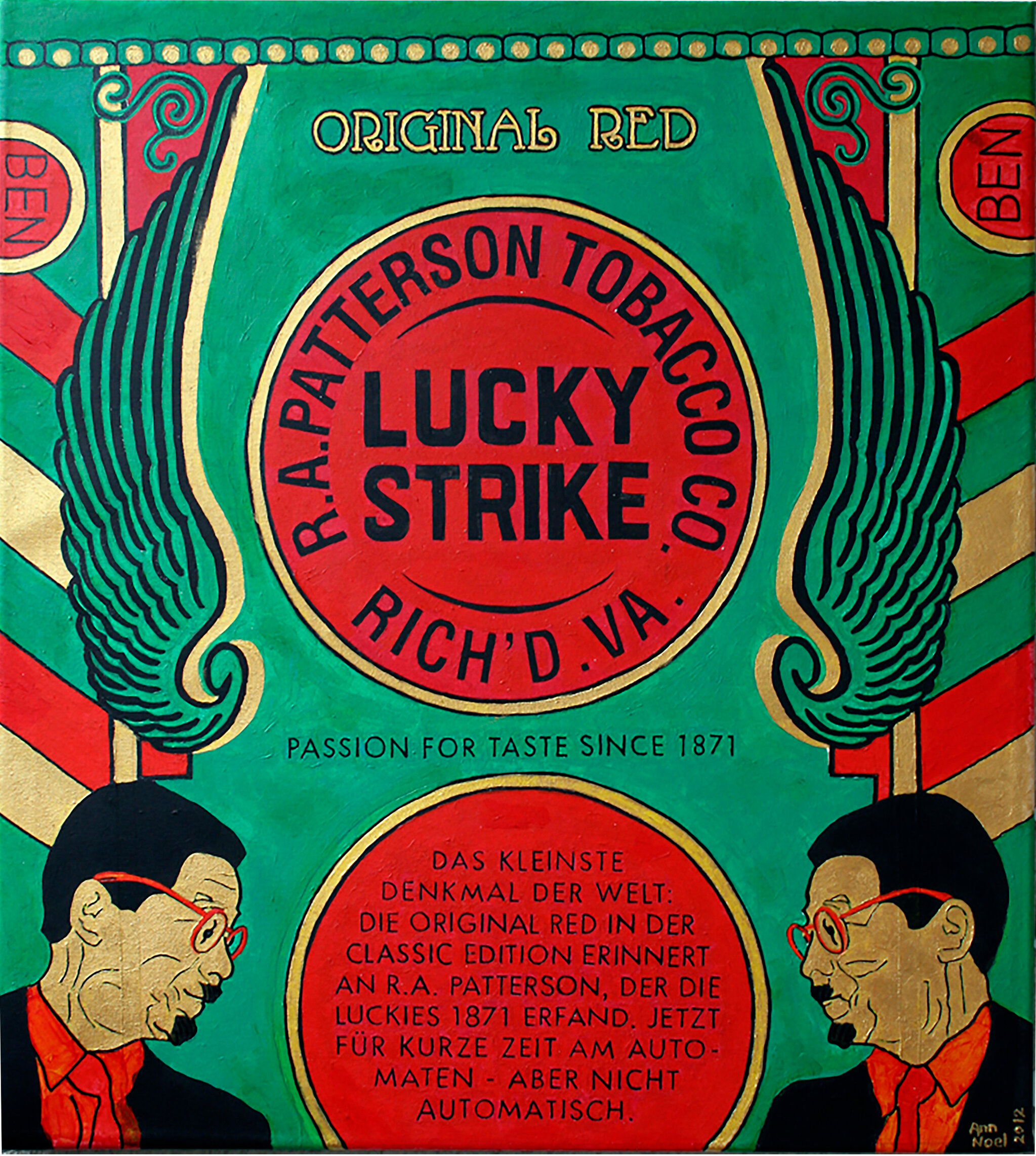 Ann Noël, Lucky Strike, 2012