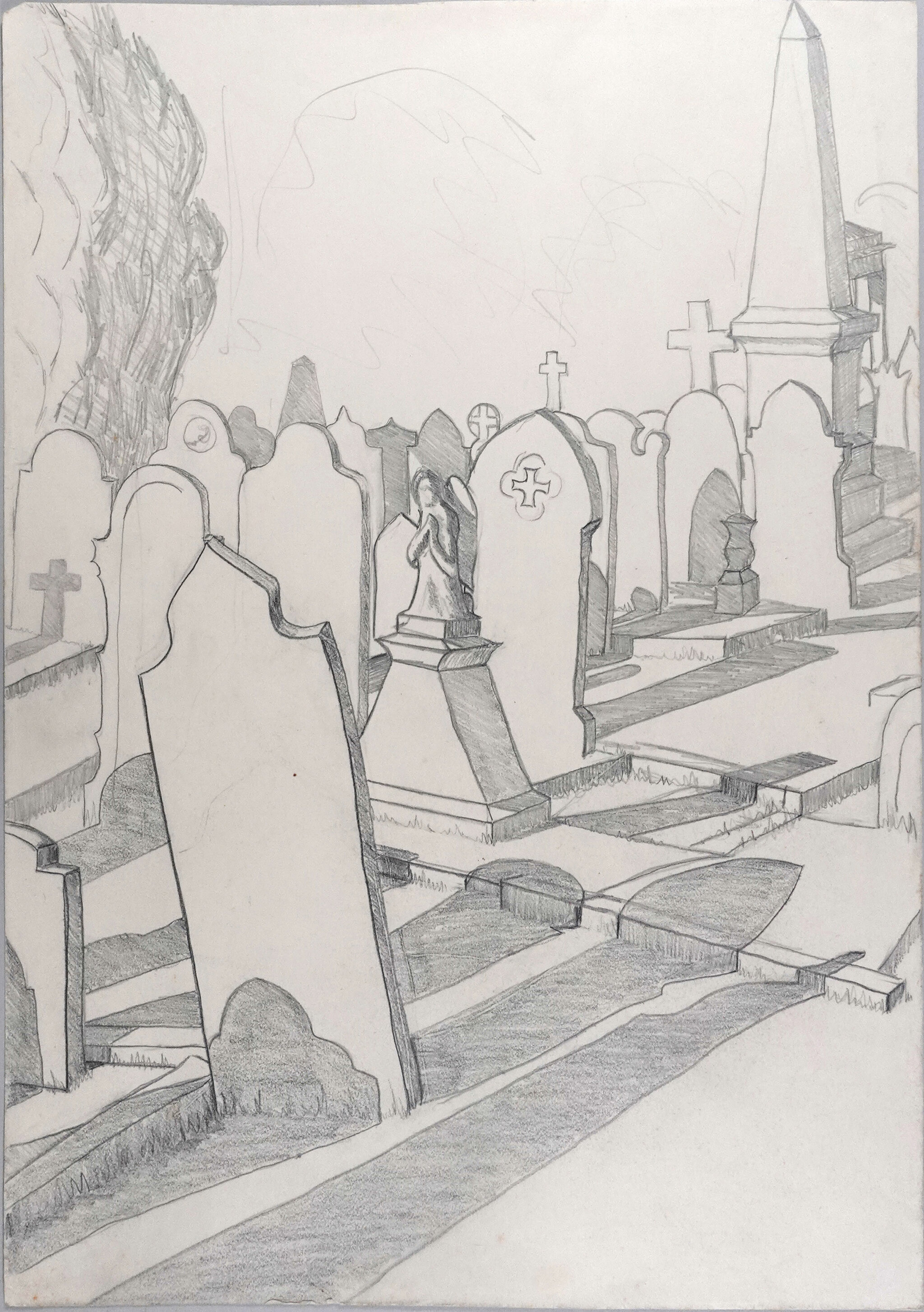 Ann Noël, Gravestones, 1964