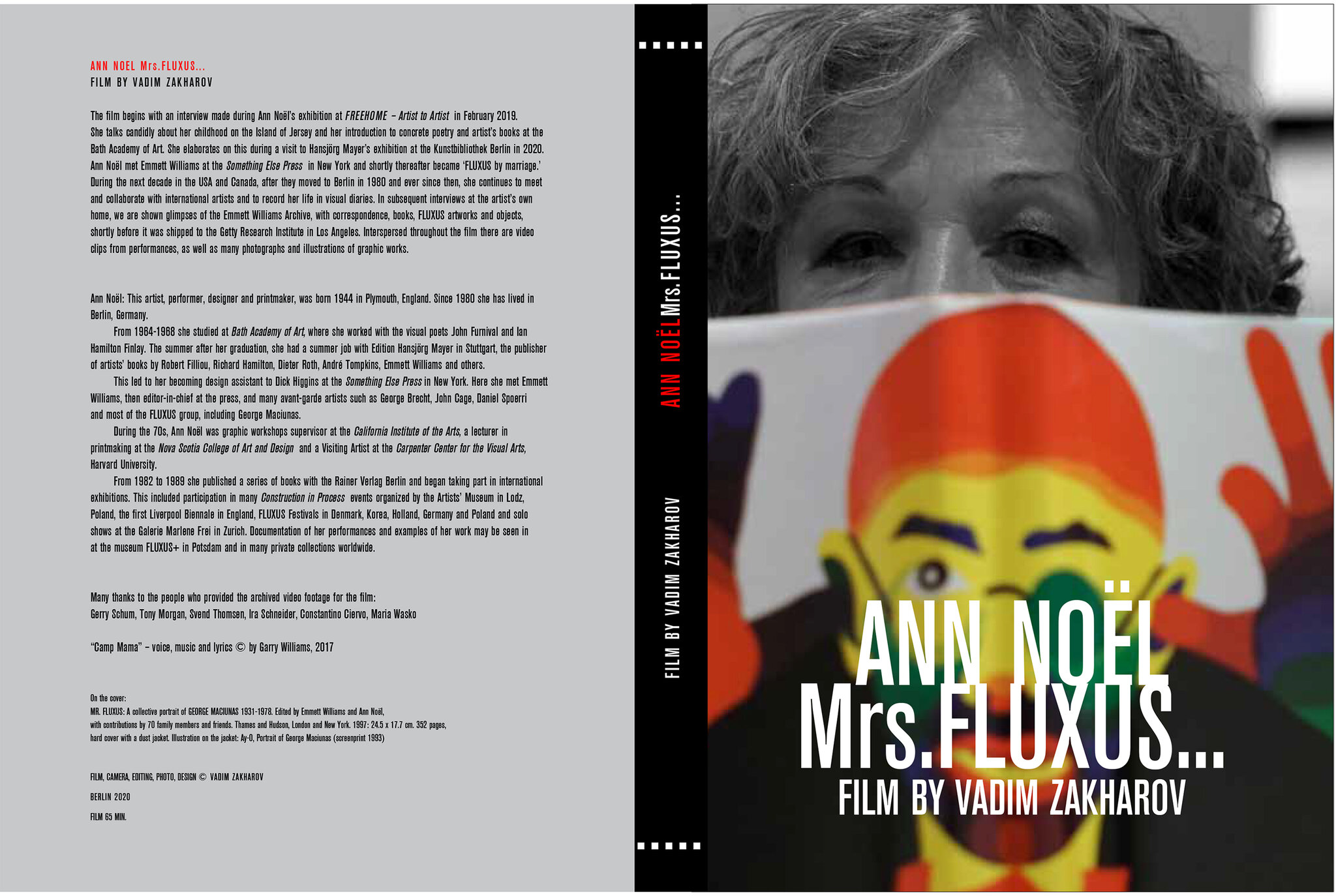 Ann Noël, ANN NOEL: Mrs. FLUXUS..., 2020